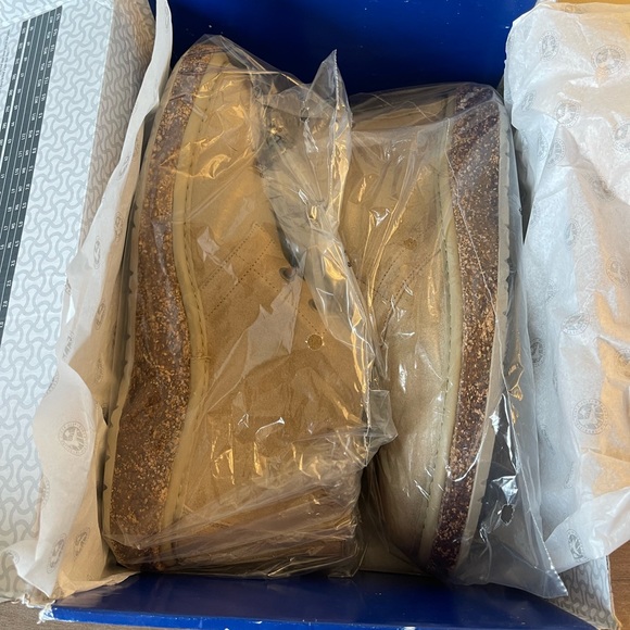 Birkenstock Milton Suede Desert Boots in Ginger - New In Box - Picture 14 of 16